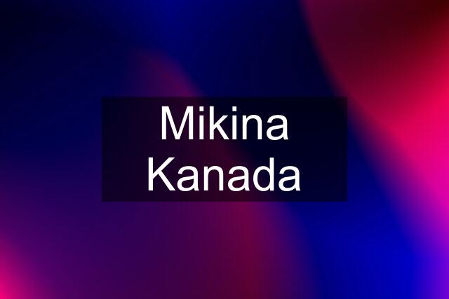 Mikina Kanada