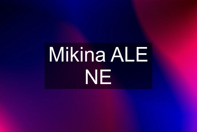 Mikina ALE NE