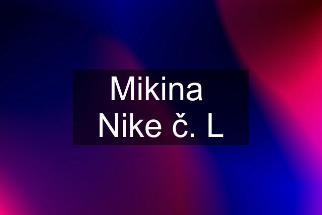 Mikina  Nike č. L