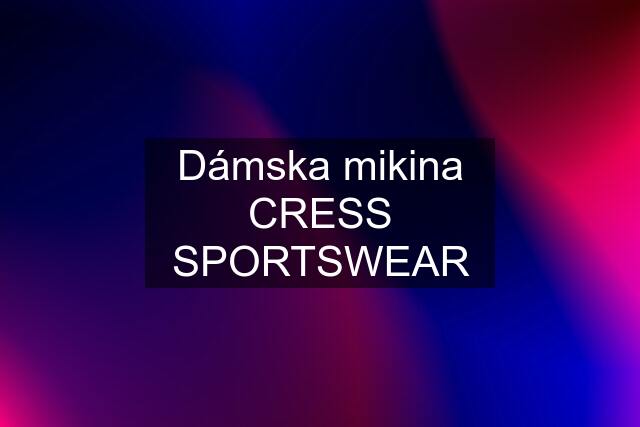 Dámska mikina CRESS SPORTSWEAR