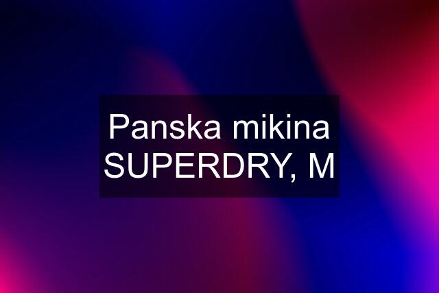 Panska mikina SUPERDRY, M