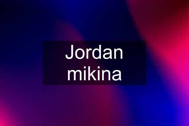 Jordan mikina