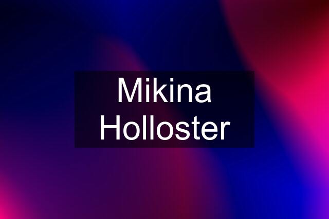 Mikina Holloster