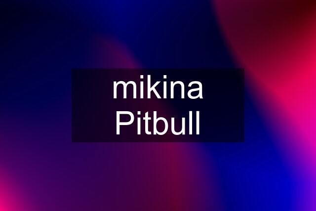 mikina Pitbull