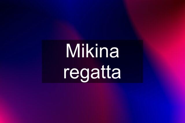 Mikina regatta