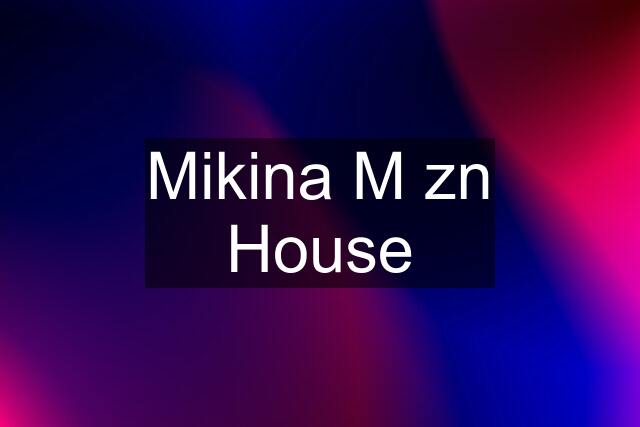 Mikina M zn House