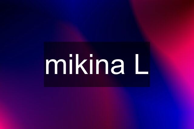 mikina L