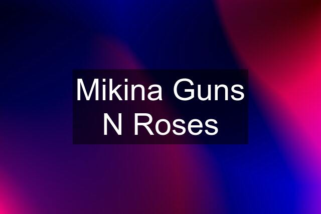 Mikina Guns N Roses