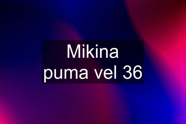 Mikina puma vel 36