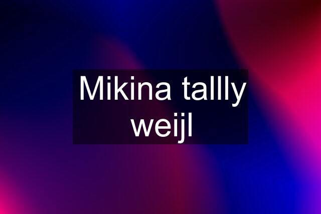 Mikina tallly weijl