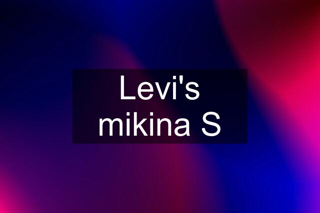 Levi's mikina S