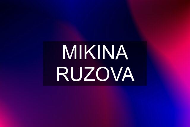 MIKINA RUZOVA