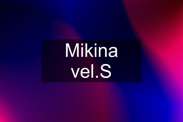 Mikina vel.S