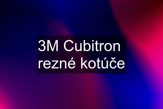 3M Cubitron  rezné kotúče