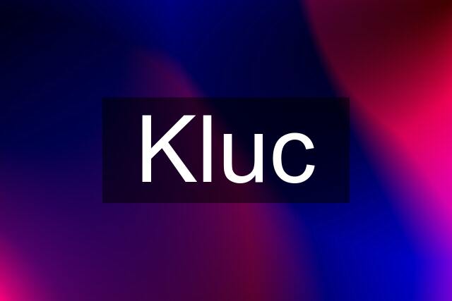 Kluc