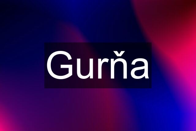 Gurňa