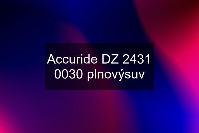 Accuride DZ 2431 0030 plnovýsuv