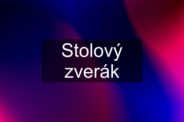 Stolový zverák