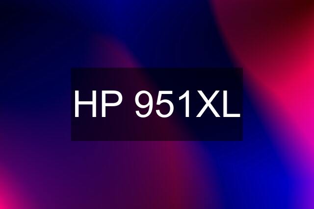 HP 951XL