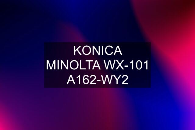 KONICA MINOLTA WX-101 A162-WY2