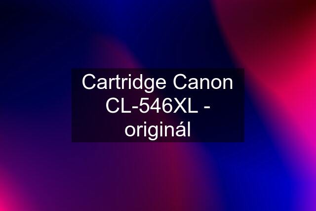 Cartridge Canon CL-546XL - originál