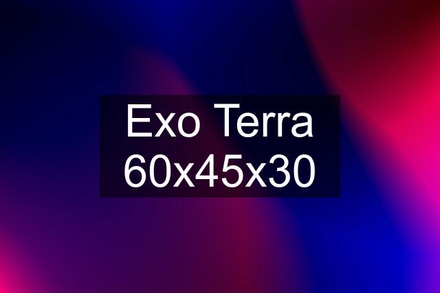 Exo Terra 60x45x30