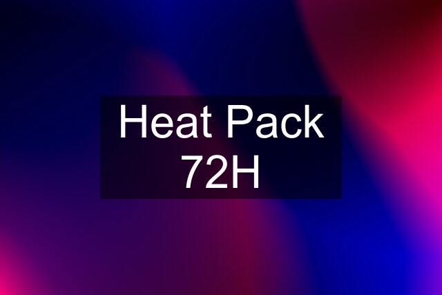 Heat Pack 72H