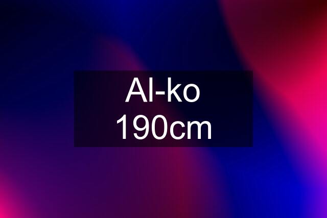 Al-ko 190cm