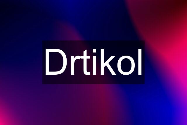 Drtikol