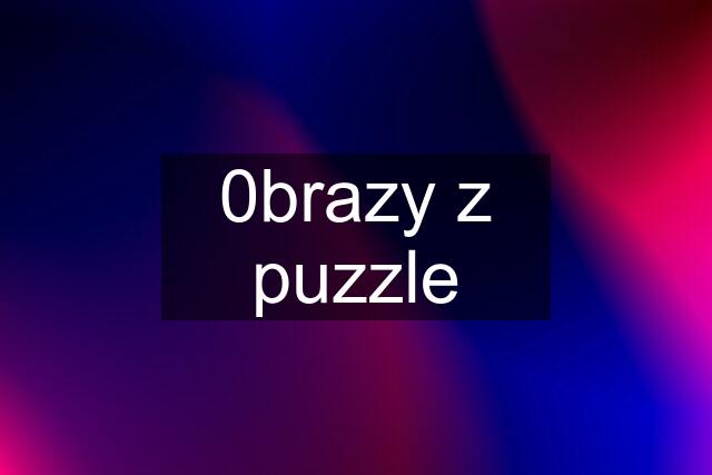 0brazy z puzzle