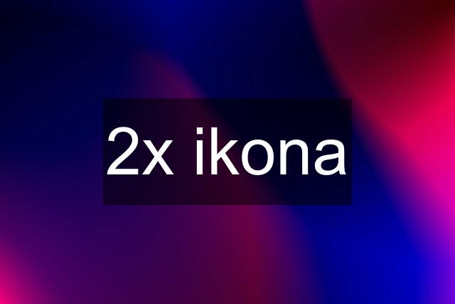 2x ikona