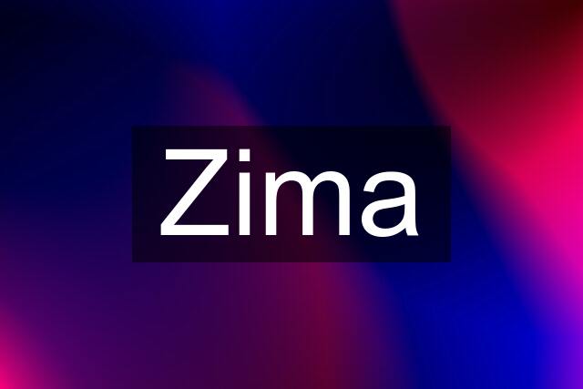 Zima