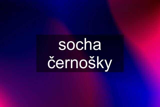 socha černošky