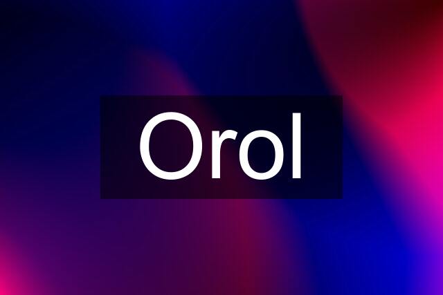 Orol