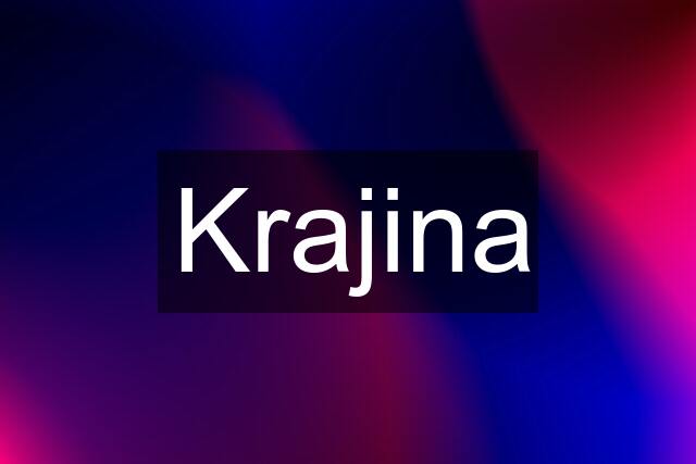 Krajina