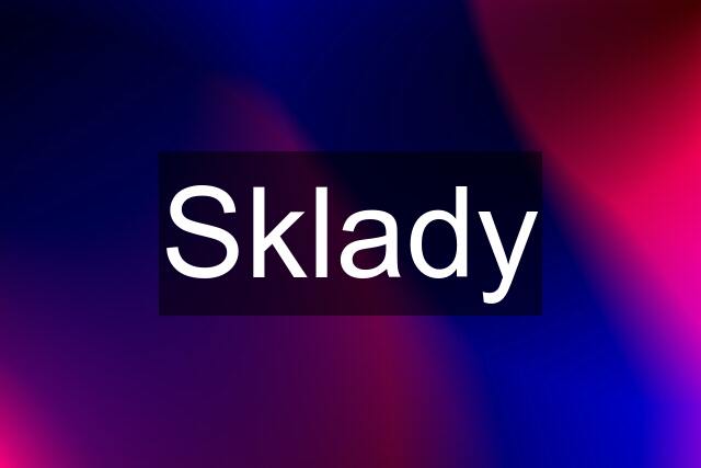 Sklady