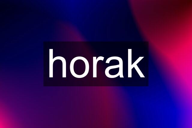 horak