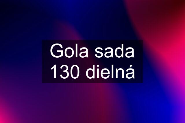 Gola sada 130 dielná