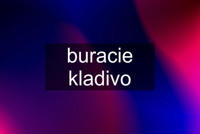 buracie kladivo