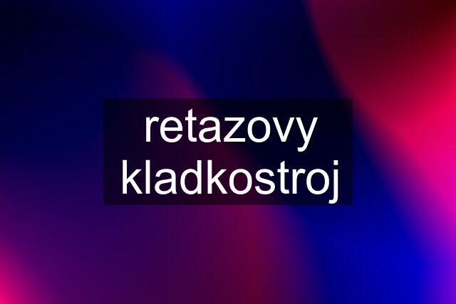 retazovy kladkostroj