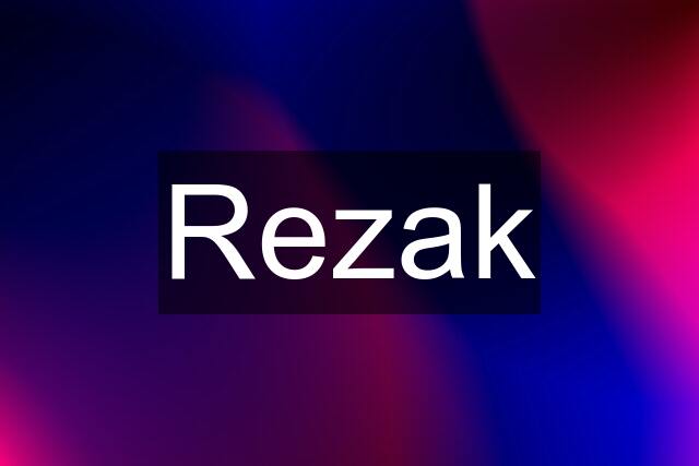 Rezak