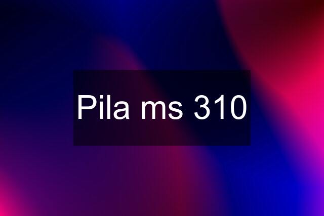 Pila ms 310