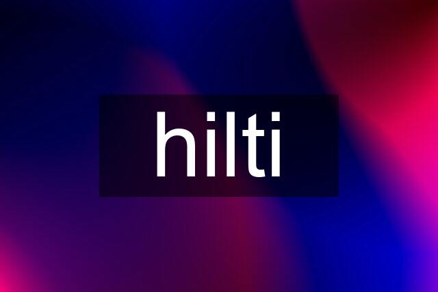 hilti