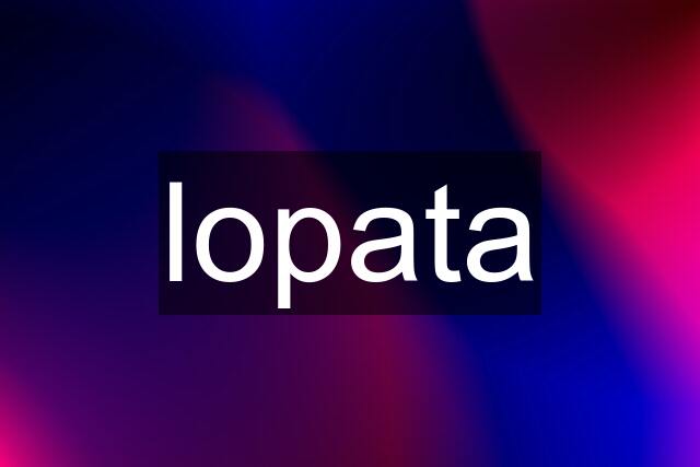 lopata