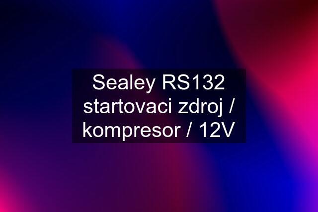 Sealey RS132 startovaci zdroj / kompresor / 12V