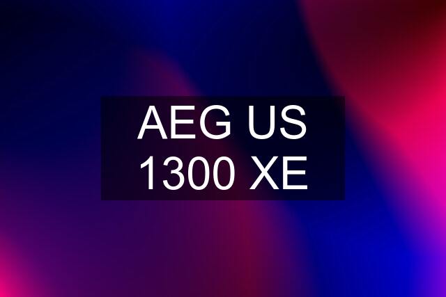 AEG US 1300 XE