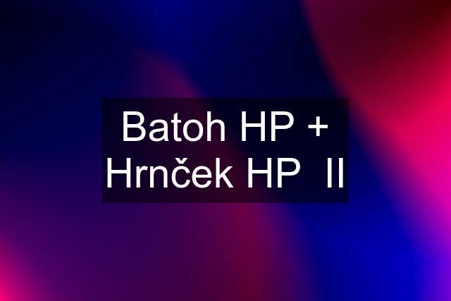Batoh HP + Hrnček HP  II