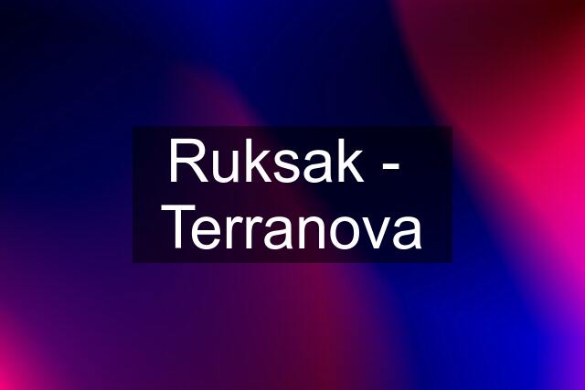 Ruksak -  Terranova