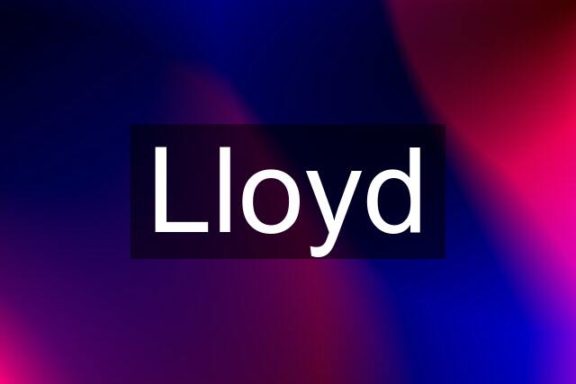 Lloyd