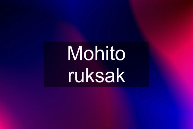 Mohito ruksak